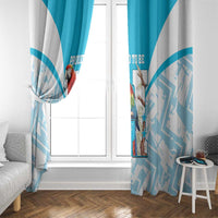 Honduras Independence Day Window Curtain 504 Proud Scarlet Macaw - Wonder Print Shop