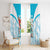 Honduras Independence Day Window Curtain 504 Proud Scarlet Macaw - Wonder Print Shop