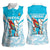 Honduras Independence Day Women Sleeveless Polo Shirt 504 Proud Scarlet Macaw - Wonder Print Shop