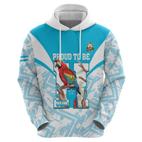 Honduras Independence Day Zip Hoodie 504 Proud Scarlet Macaw - Wonder Print Shop