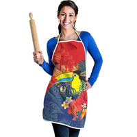 Belize Independence Day Apron 501 Proud Keel Billed Toucan Tropical - Wonder Print Shop