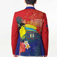 Belize Independence Day Blazer 501 Proud Keel Billed Toucan Tropical - Wonder Print Shop