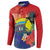Belize Independence Day Button Sweatshirt 501 Proud Keel Billed Toucan Tropical - Wonder Print Shop