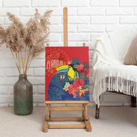 Belize Independence Day Canvas Wall Art 501 Proud Keel Billed Toucan Tropical - Wonder Print Shop