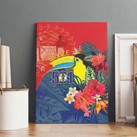 Belize Independence Day Canvas Wall Art 501 Proud Keel Billed Toucan Tropical - Wonder Print Shop