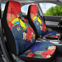 Belize Independence Day Car Seat Cover 501 Proud Keel Billed Toucan Tropical - Wonder Print Shop