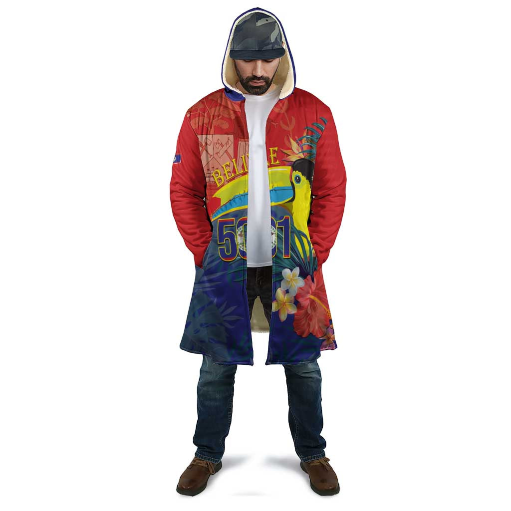 Belize Independence Day Cloak 501 Proud Keel Billed Toucan Tropical - Wonder Print Shop