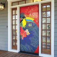 Belize Independence Day Door Cover 501 Proud Keel Billed Toucan Tropical - Wonder Print Shop