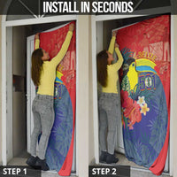 Belize Independence Day Door Cover 501 Proud Keel Billed Toucan Tropical - Wonder Print Shop