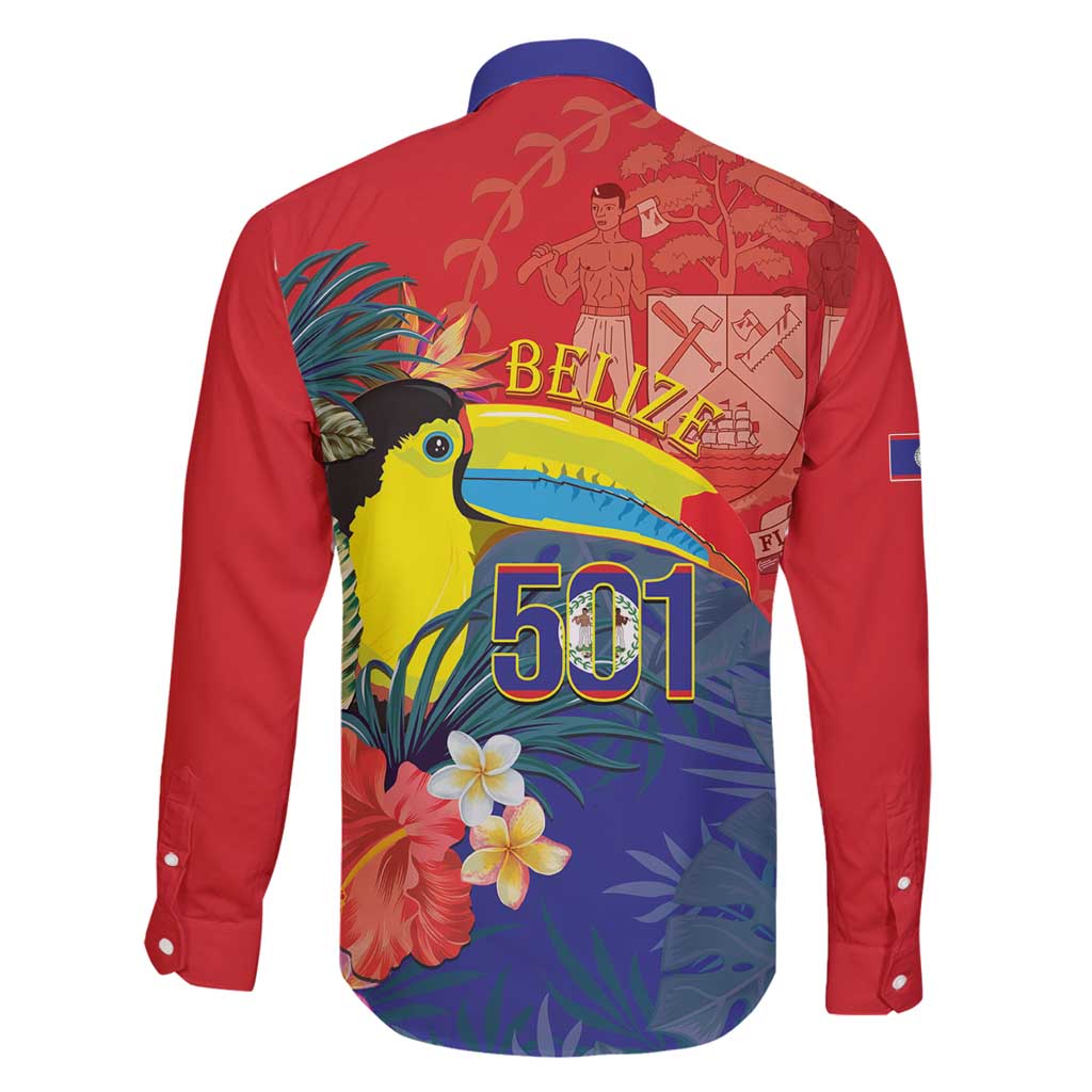 Belize Independence Day Family Matching Mermaid Dress and Hawaiian Shirt 501 Proud Keel Billed Toucan Tropical - Wonder Print Shop