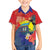 Belize Independence Day Family Matching Off The Shoulder Long Sleeve Dress and Hawaiian Shirt 501 Proud Keel Billed Toucan Tropical - Wonder Print Shop