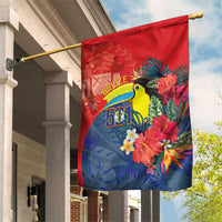 Belize Independence Day Garden Flag 501 Proud Keel Billed Toucan Tropical - Wonder Print Shop