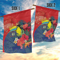Belize Independence Day Garden Flag 501 Proud Keel Billed Toucan Tropical - Wonder Print Shop