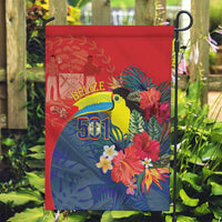 Belize Independence Day Garden Flag 501 Proud Keel Billed Toucan Tropical - Wonder Print Shop