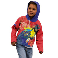 Belize Independence Day Kid Hoodie 501 Proud Keel Billed Toucan Tropical - Wonder Print Shop