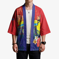 Belize Independence Day Kimono 501 Proud Keel Billed Toucan Tropical - Wonder Print Shop