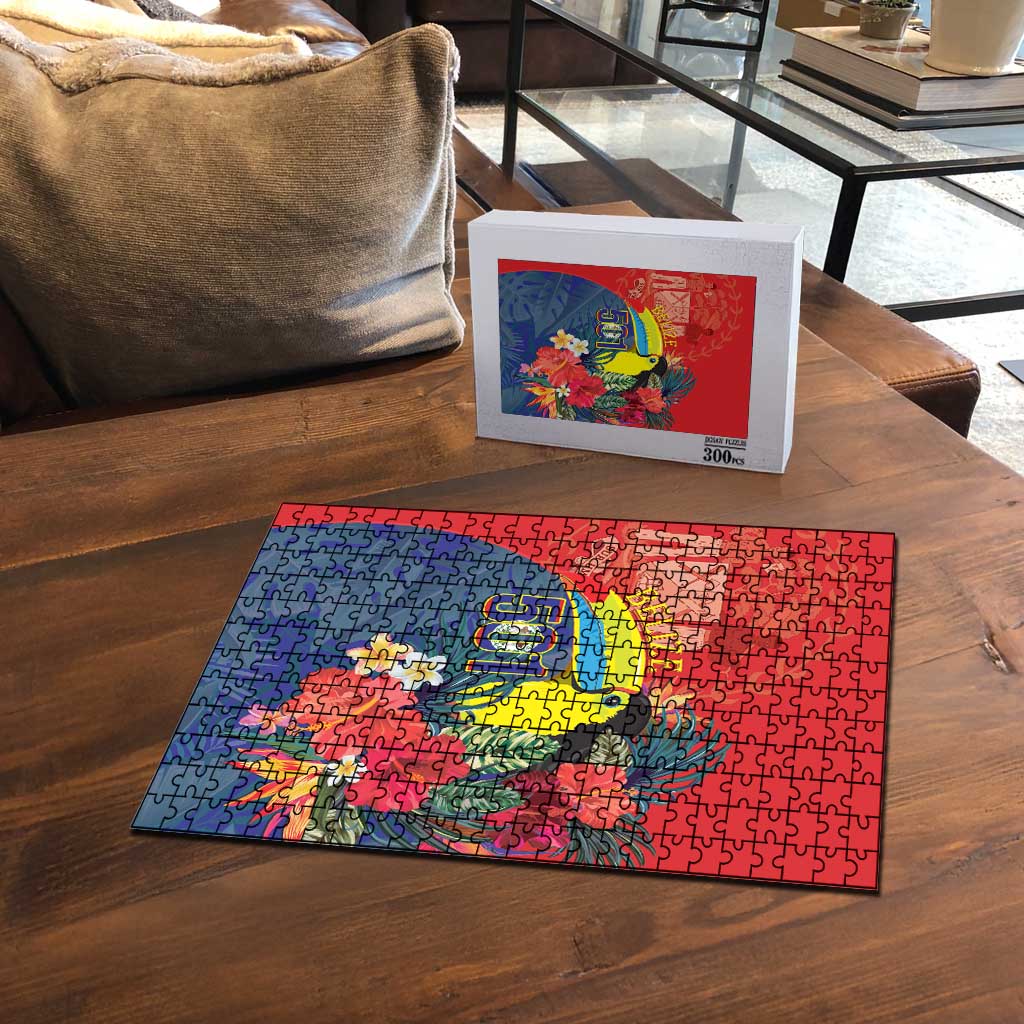Belize Independence Day Puzzle 501 Proud Keel Billed Toucan Tropical - Wonder Print Shop