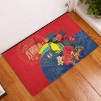 Belize Independence Day Rubber Doormat 501 Proud Keel Billed Toucan Tropical - Wonder Print Shop