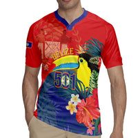 Belize Independence Day Rugby Jersey 501 Proud Keel Billed Toucan Tropical - Wonder Print Shop