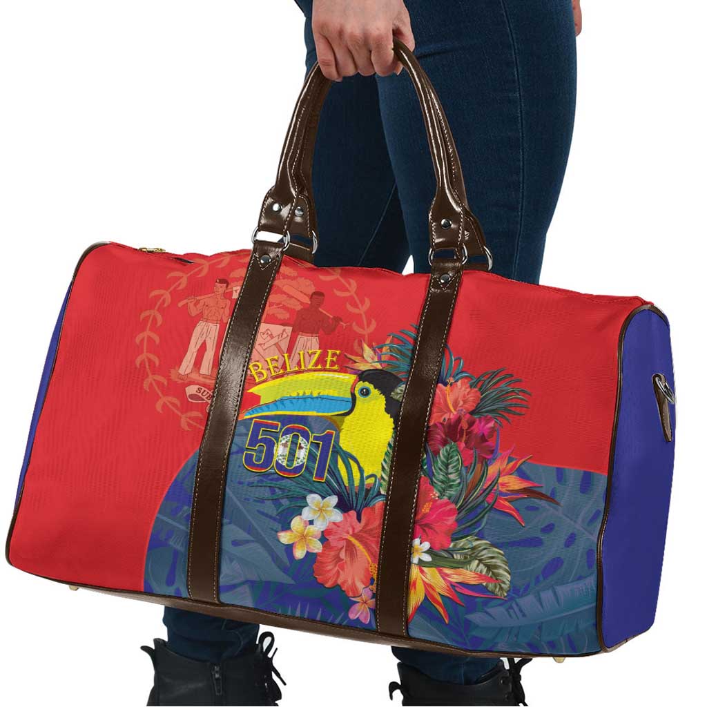 Belize Independence Day Travel Bag 501 Proud Keel Billed Toucan Tropical - Wonder Print Shop
