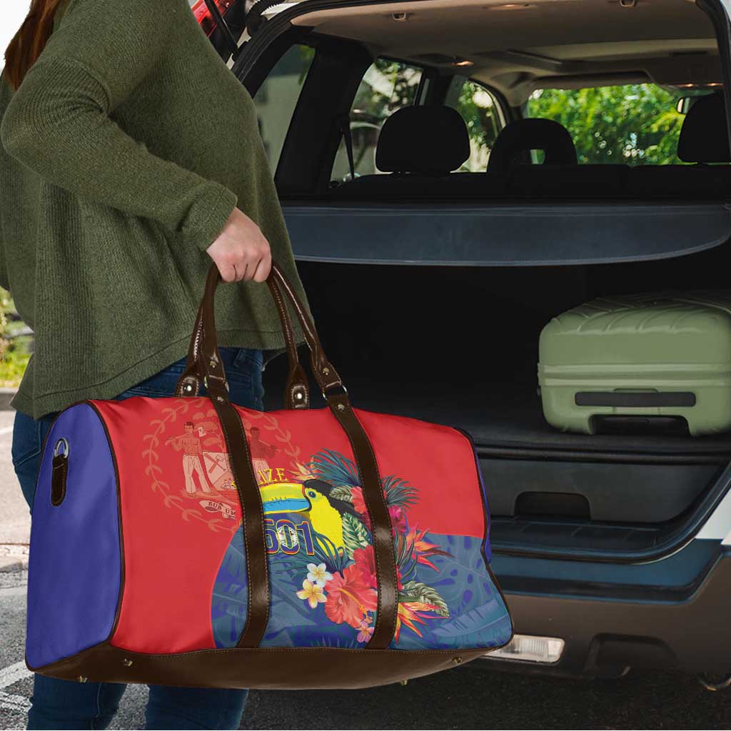 Belize Independence Day Travel Bag 501 Proud Keel Billed Toucan Tropical - Wonder Print Shop
