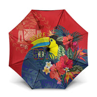 Belize Independence Day Umbrella 501 Proud Keel Billed Toucan Tropical - Wonder Print Shop