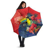 Belize Independence Day Umbrella 501 Proud Keel Billed Toucan Tropical - Wonder Print Shop