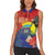 Belize Independence Day Women Sleeveless Polo Shirt 501 Proud Keel Billed Toucan Tropical - Wonder Print Shop