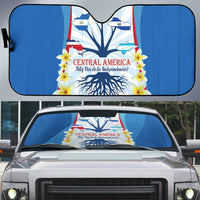 Central America Independence day Auto Sun Shade September 15th Together We Grow - Wonder Print Shop