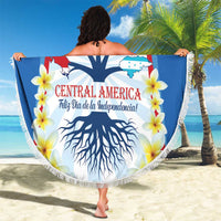 Central America Independence day Beach Blanket September 15th Together We Grow - Wonder Print Shop