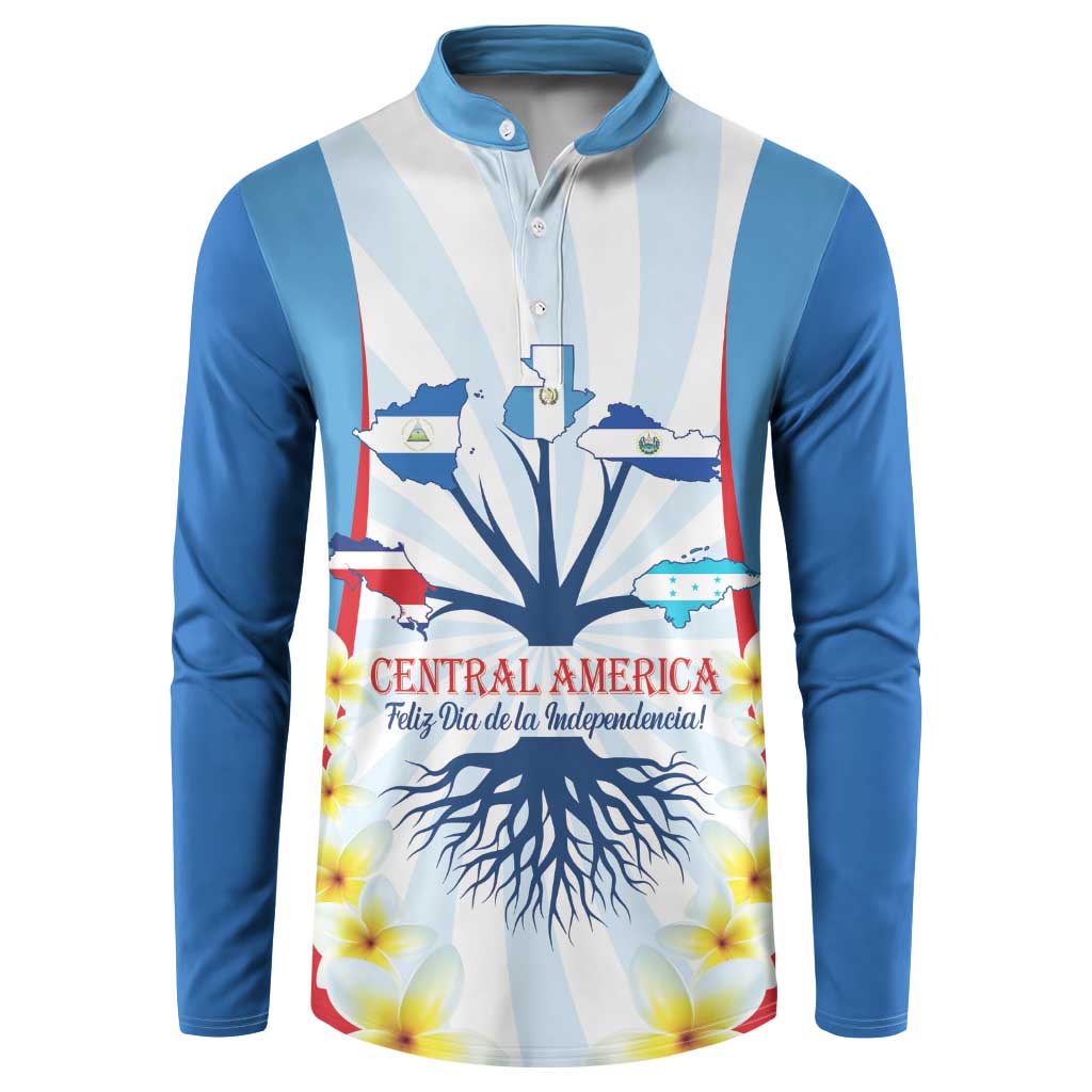 Central America Independence day Button Sweatshirt September 15th Together We Grow - Wonder Print Shop