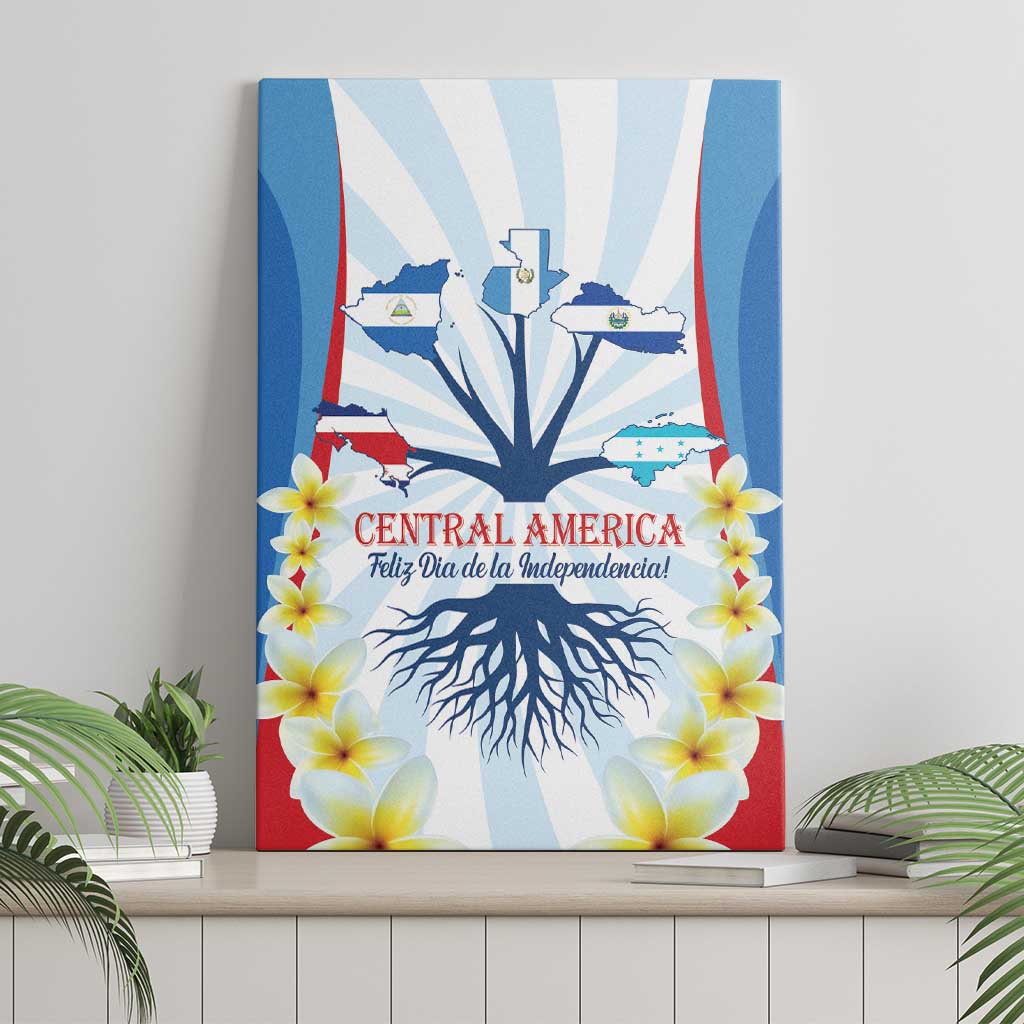 Central America Independence day Canvas Wall Art September 15th Together We Grow - Wonder Print Shop