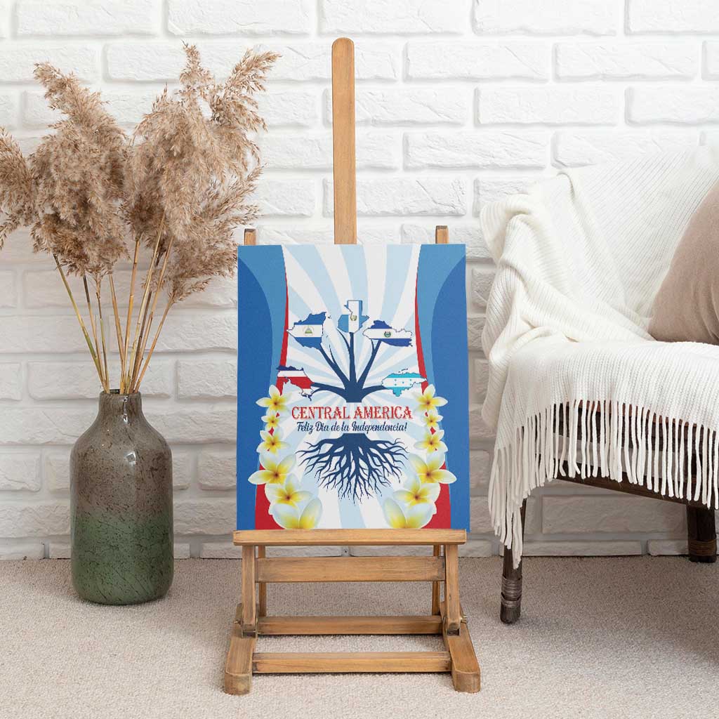 Central America Independence day Canvas Wall Art September 15th Together We Grow - Wonder Print Shop