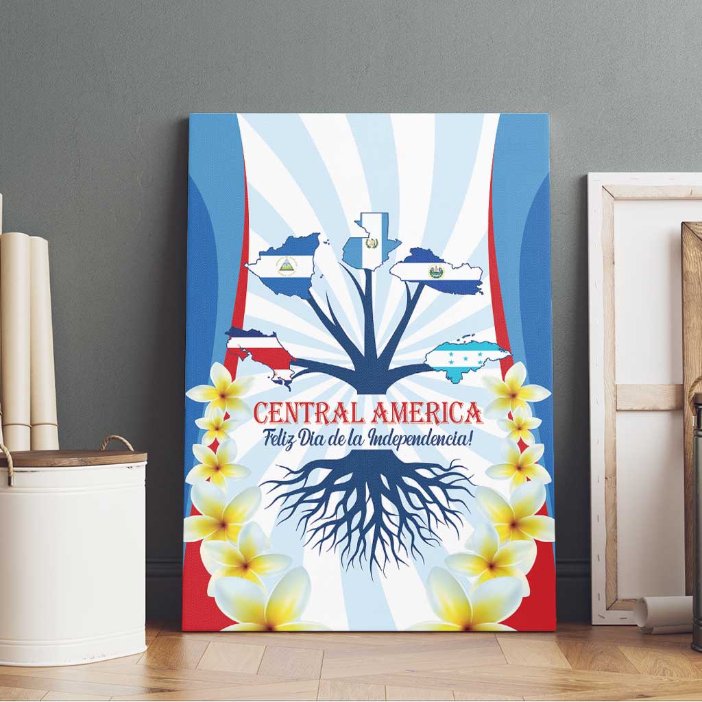 Central America Independence day Canvas Wall Art September 15th Together We Grow - Wonder Print Shop