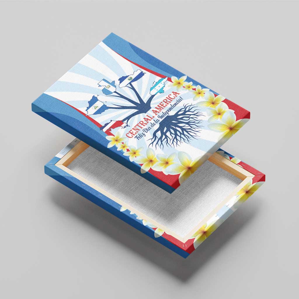 Central America Independence day Canvas Wall Art September 15th Together We Grow - Wonder Print Shop