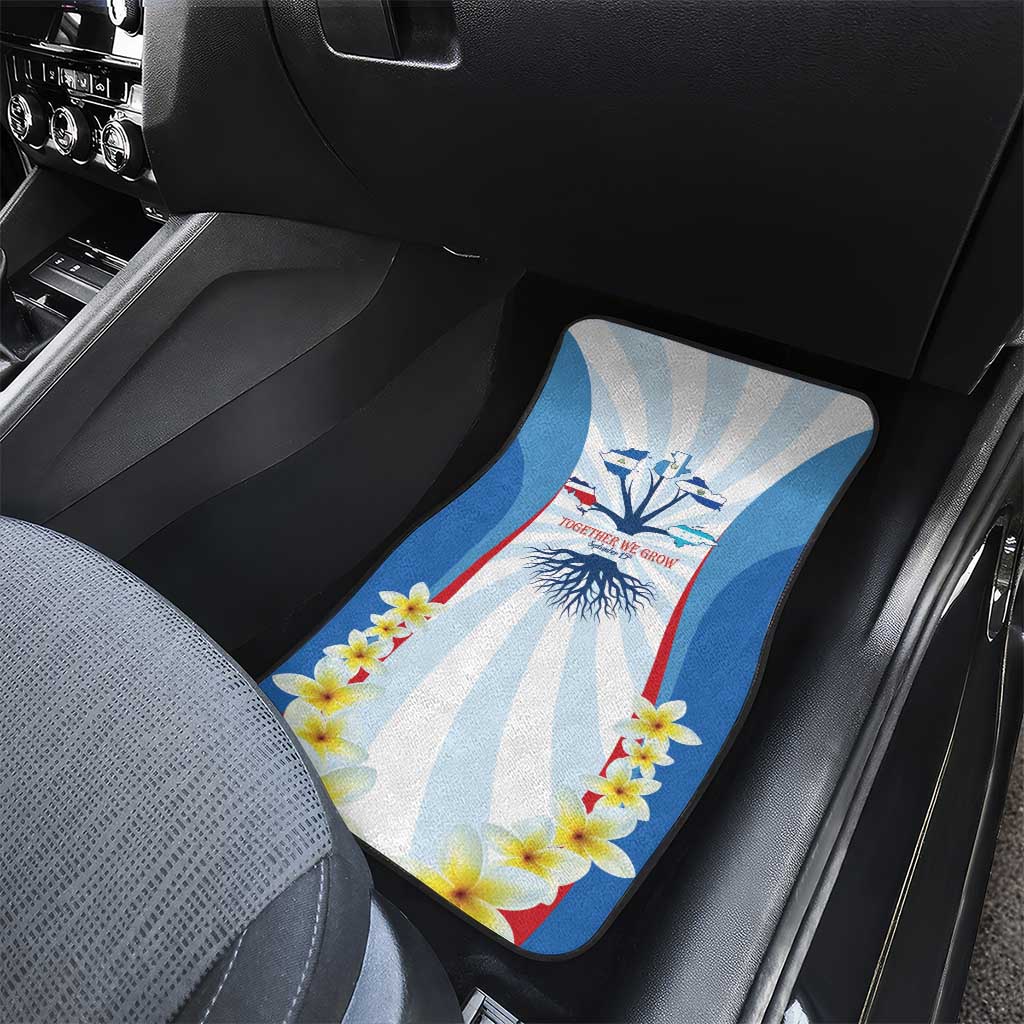 Central America Independence day Car Mats September 15th Together We Grow - Wonder Print Shop