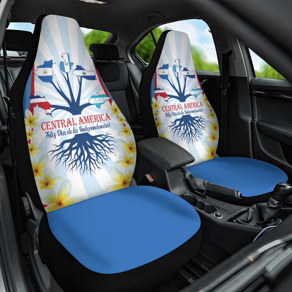 Central America Independence day Car Seat Cover September 15th Together We Grow - Wonder Print Shop
