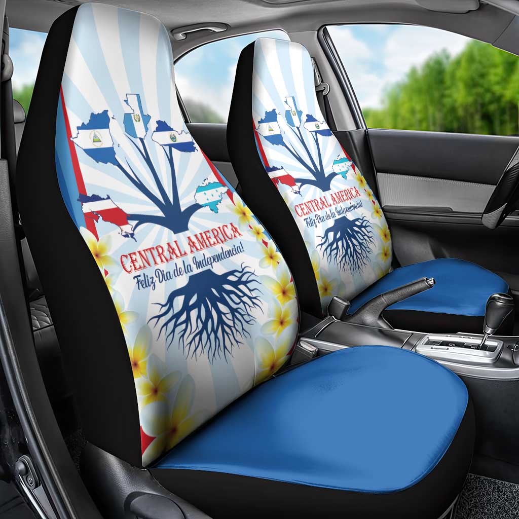 Central America Independence day Car Seat Cover September 15th Together We Grow - Wonder Print Shop