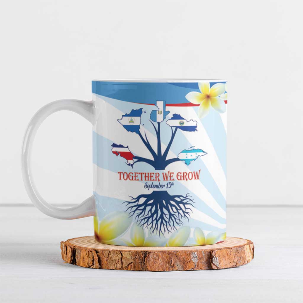 Central America Independence day Ceramic Mug September 15th Together We Grow - Wonder Print Shop