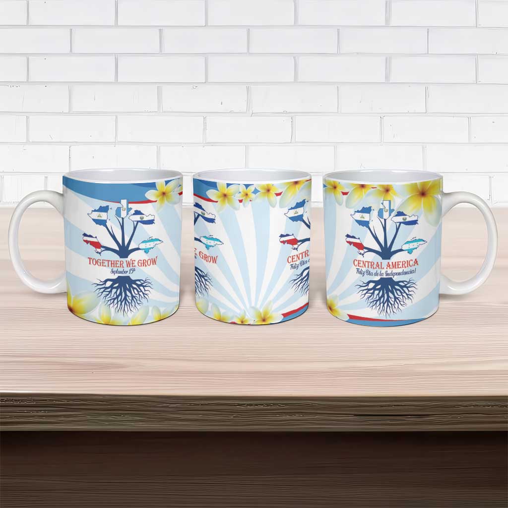 Central America Independence day Ceramic Mug September 15th Together We Grow - Wonder Print Shop