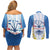 Central America Independence day Couples Matching Off Shoulder Short Dress and Long Sleeve Button Shirt September 15th Together We Grow - Wonder Print Shop