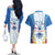 Central America Independence day Couples Matching Off The Shoulder Long Sleeve Dress and Hawaiian Shirt September 15th Together We Grow - Wonder Print Shop