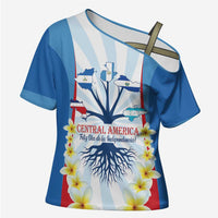 Central America Independence day Cross Shoulder Shirt September 15th Together We Grow - Wonder Print Shop