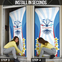 Central America Independence day Door Cover September 15th Together We Grow - Wonder Print Shop