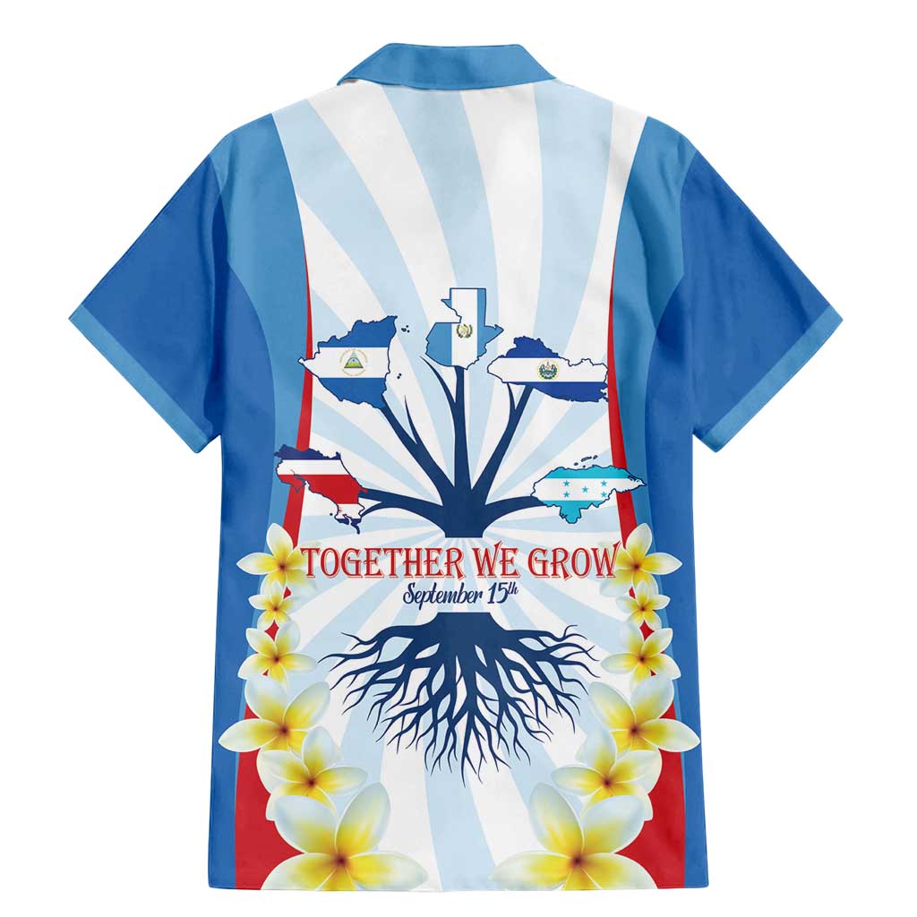 Central America Independence day Family Matching Mermaid Dress and Hawaiian Shirt September 15th Together We Grow - Wonder Print Shop