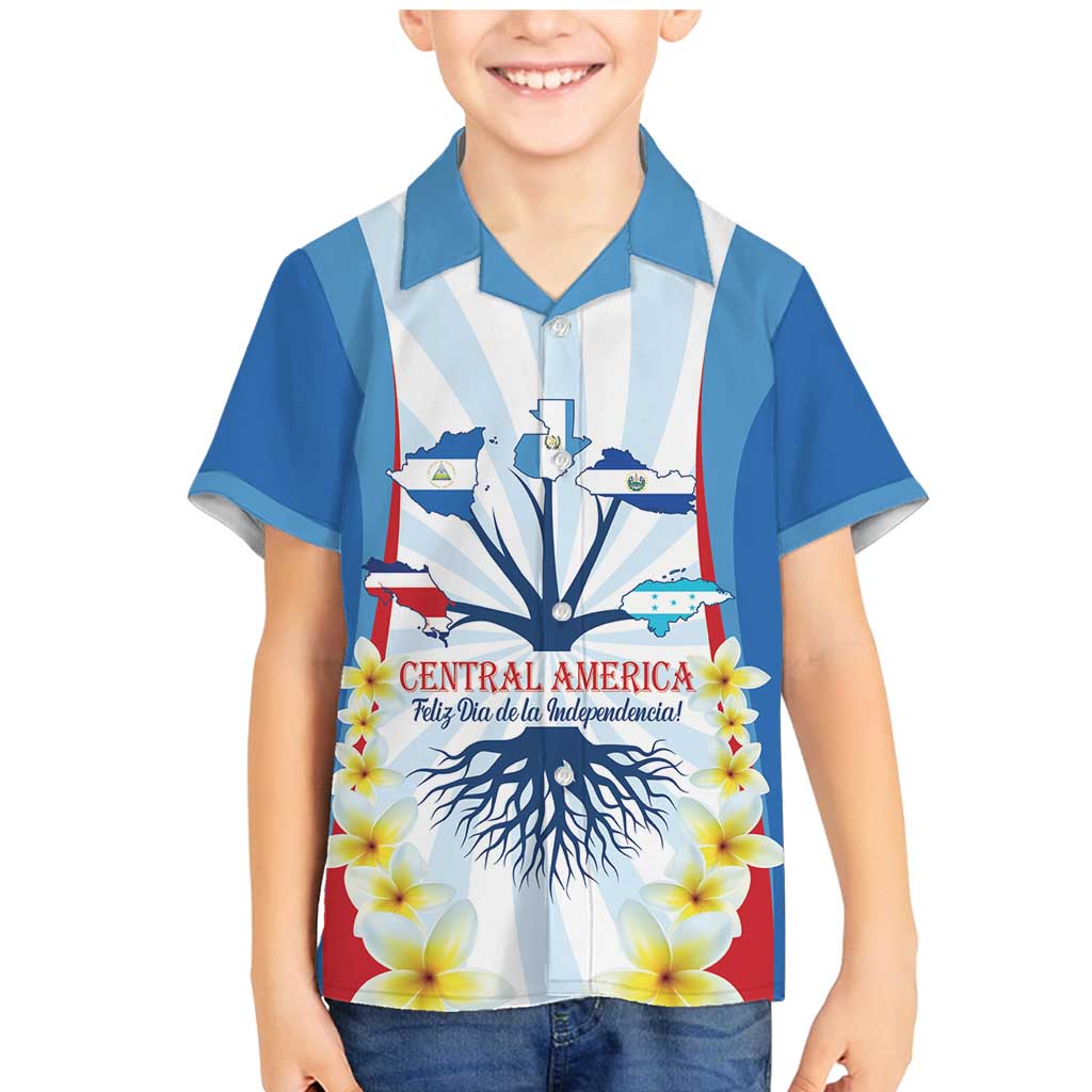 Central America Independence day Family Matching Mermaid Dress and Hawaiian Shirt September 15th Together We Grow - Wonder Print Shop