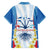 Central America Independence day Family Matching Off The Shoulder Long Sleeve Dress and Hawaiian Shirt September 15th Together We Grow - Wonder Print Shop
