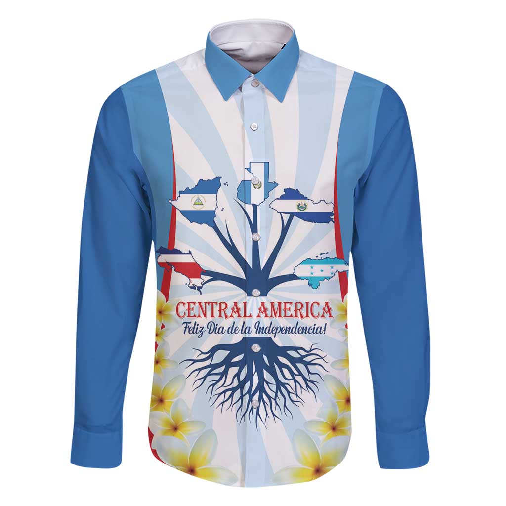 Central America Independence day Family Matching Off Shoulder Maxi Dress and Hawaiian Shirt September 15th Together We Grow - Wonder Print Shop