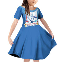 Central America Independence day Family Matching Off Shoulder Short Dress and Hawaiian Shirt September 15th Together We Grow - Wonder Print Shop