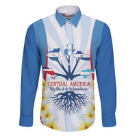 Central America Independence day Family Matching Short Sleeve Bodycon Dress and Hawaiian Shirt September 15th Together We Grow - Wonder Print Shop